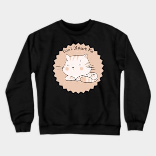 most likely to take a nap Sticker Crewneck Sweatshirt